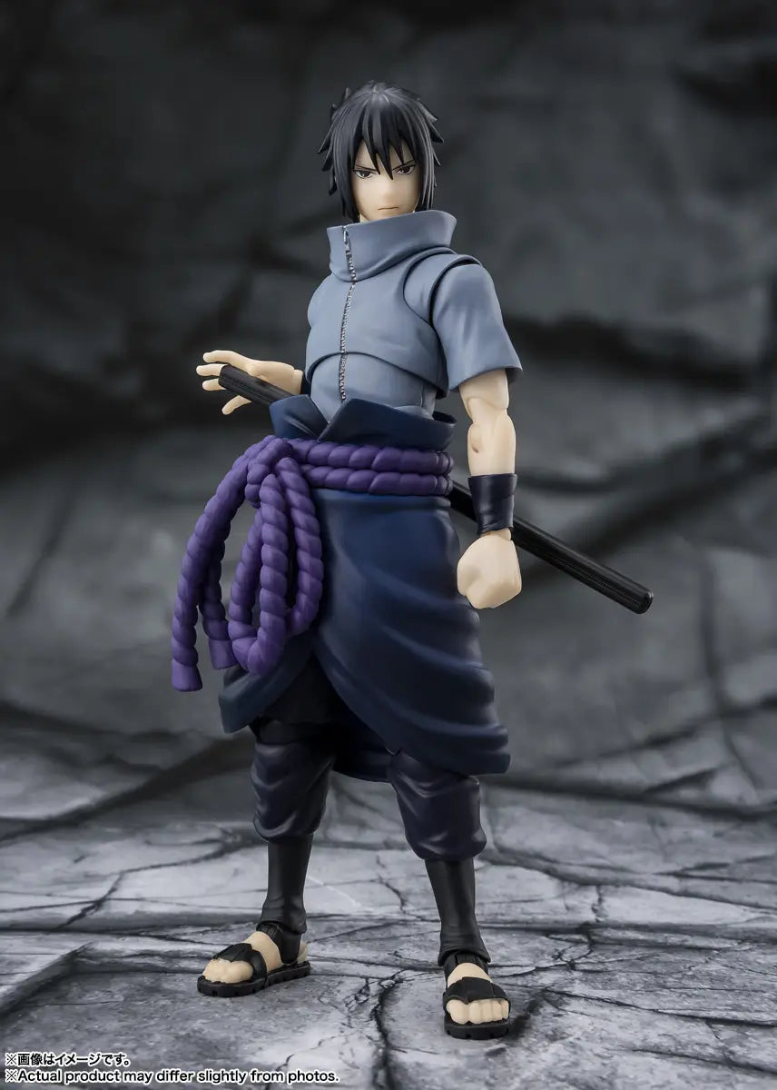 BACK ORDER – S.H.FIGUARTS NARUTO - SASUKE UCHIHA - SOLITARY SHINOBI