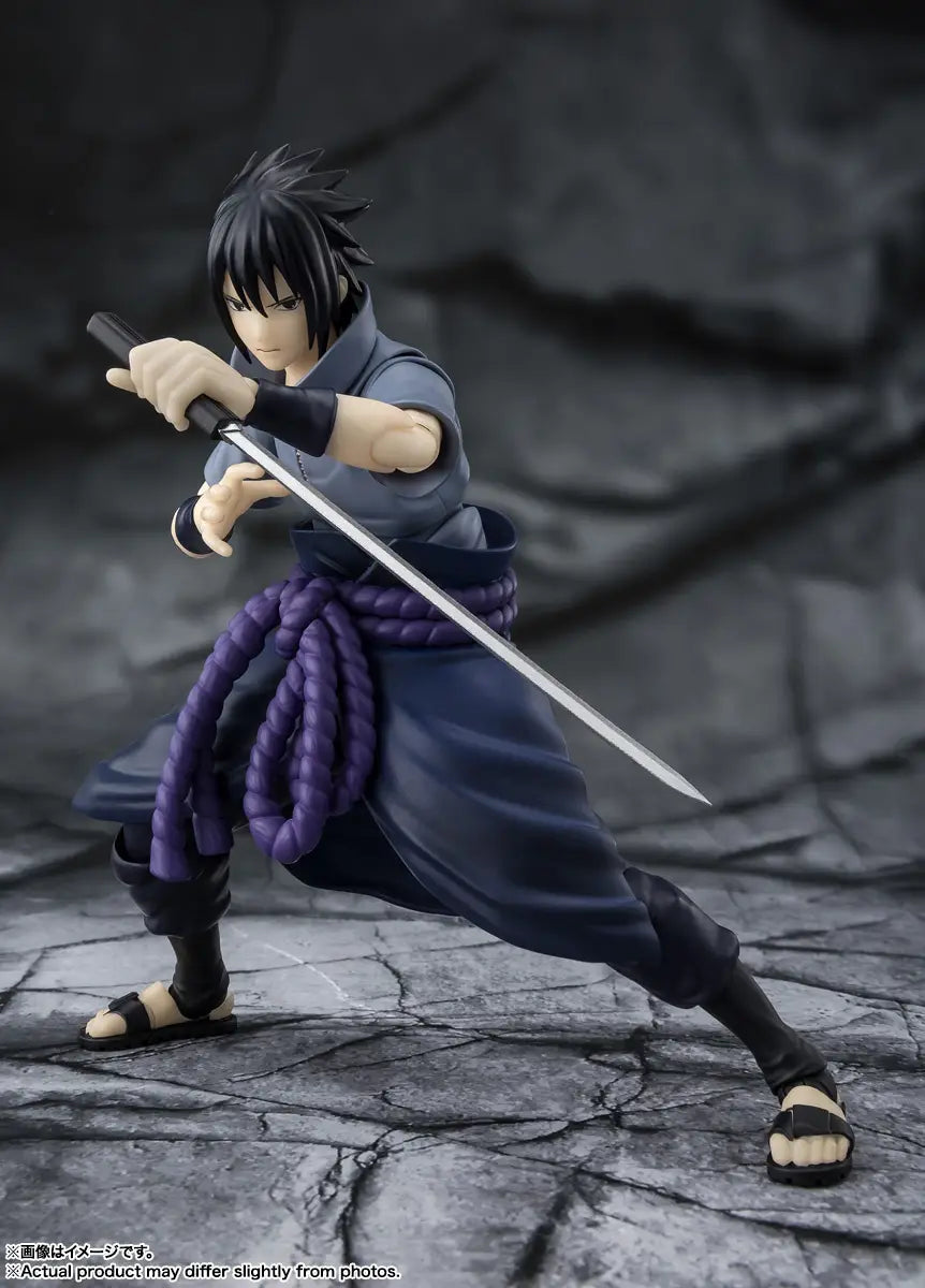 BACK ORDER – S.H.FIGUARTS NARUTO - SASUKE UCHIHA - SOLITARY SHINOBI