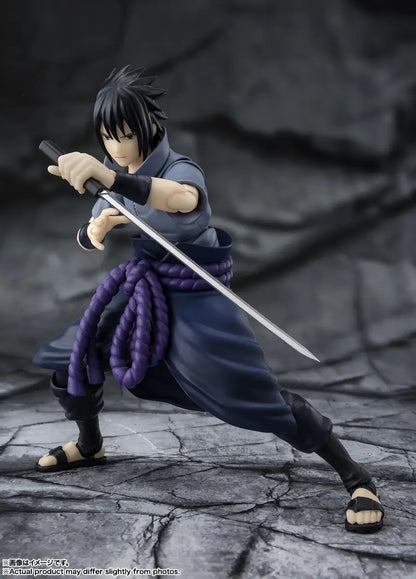 BACK ORDER – S.H.FIGUARTS NARUTO - SASUKE UCHIHA - SOLITARY SHINOBI
