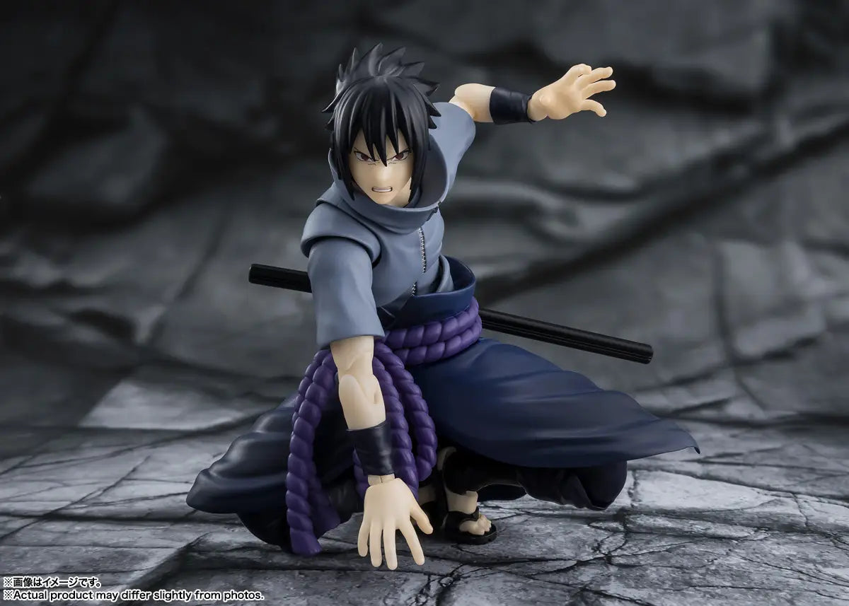 BACK ORDER – S.H.FIGUARTS NARUTO - SASUKE UCHIHA - SOLITARY SHINOBI