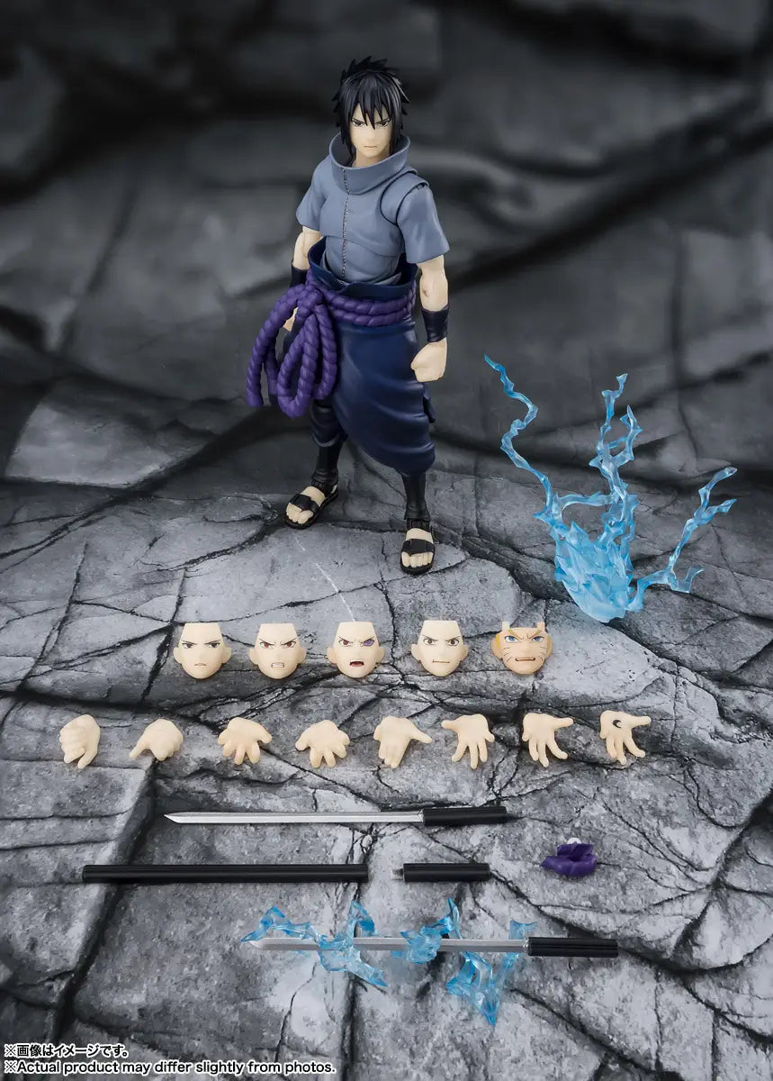 BACK ORDER – S.H.FIGUARTS NARUTO - SASUKE UCHIHA - SOLITARY SHINOBI