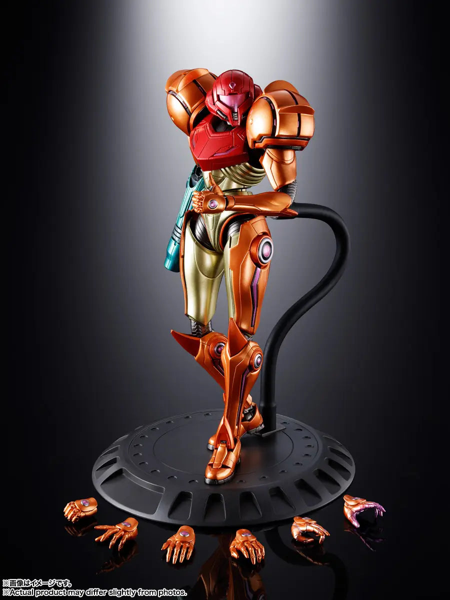 BACK ORDER – CHOGOKIN SAMUS ARAN (METROID PRIME 4:BEYOND VER.)