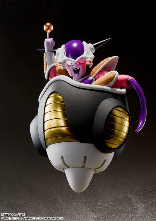 PRE ORDER – S.H.FIGUARTS DRAGON BALL - FRIEZA FIRST FORM & FRIEZA POD