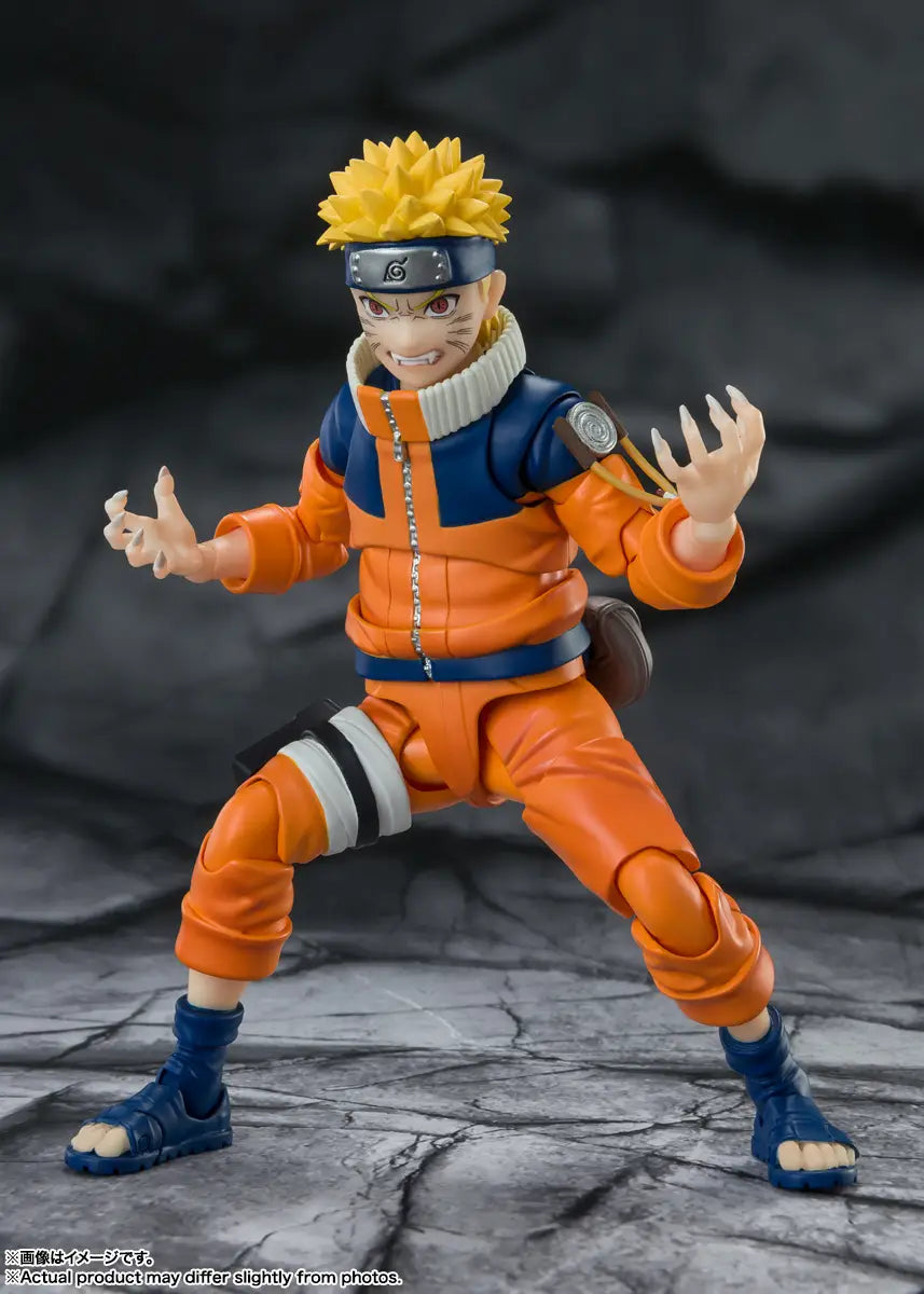 PRE ORDER – S.H.FIGUARTS NARUTO - NARUTO UZUMAKI - THE NO.1 MOST UNPREDICTABLE NINJA