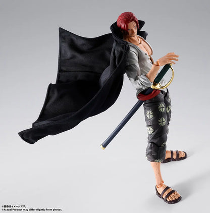 PRE ORDER – S.H.FIGUARTS ONE PIECE - SHANKS - MARINEFORD