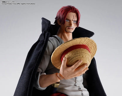PRE ORDER – S.H.FIGUARTS ONE PIECE - SHANKS - MARINEFORD