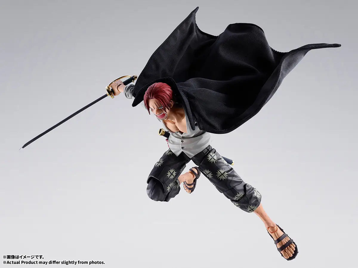 PRE ORDER – S.H.FIGUARTS ONE PIECE - SHANKS - MARINEFORD