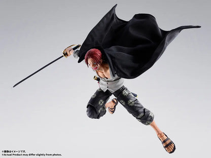 PRE ORDER – S.H.FIGUARTS ONE PIECE - SHANKS - MARINEFORD