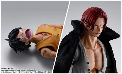 PRE ORDER – S.H.FIGUARTS ONE PIECE - SHANKS - MARINEFORD