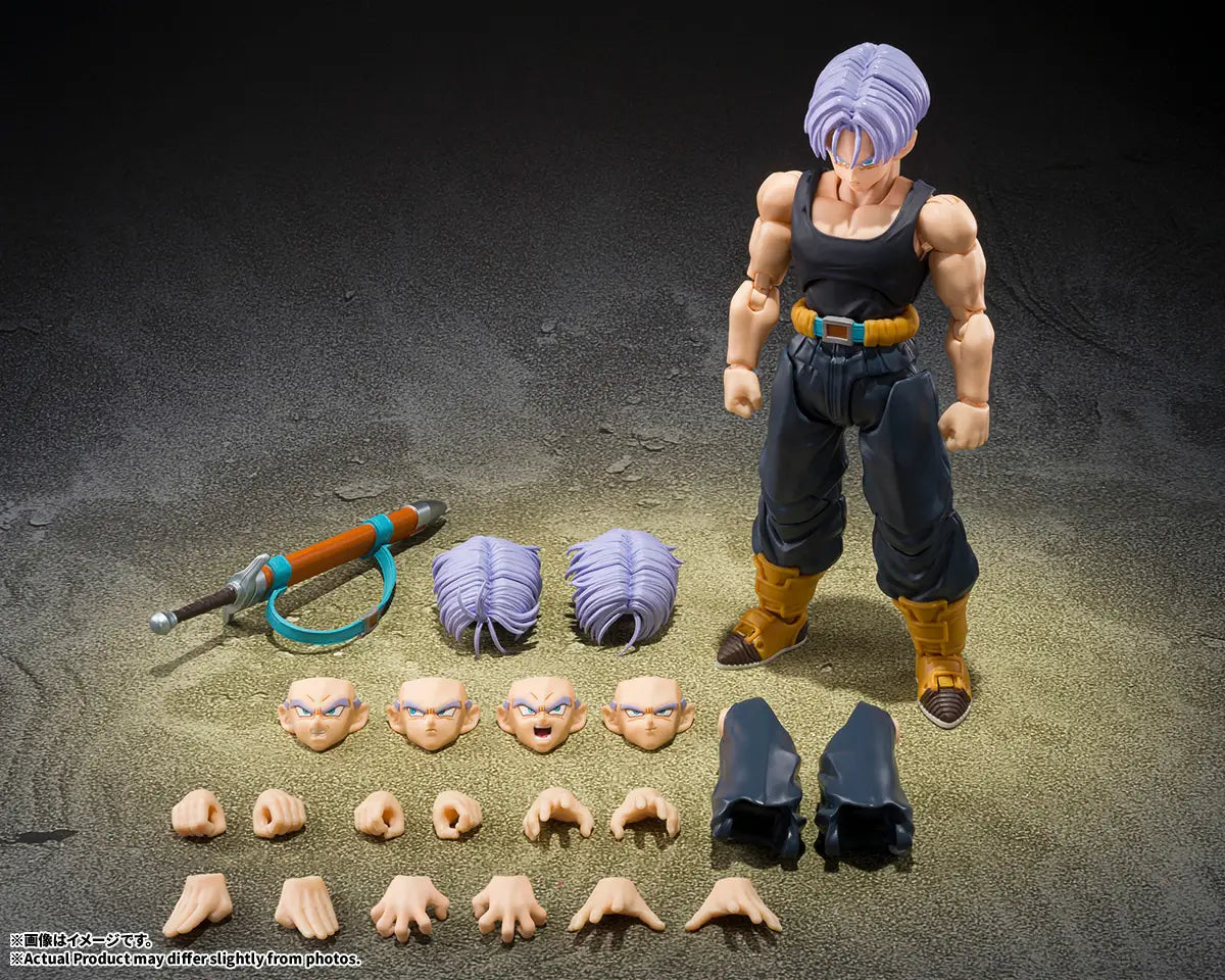 PRE ORDER – S.H.FIGUARTS DRAGON BALL - TRUNKS - Z-FIGHTERS - GROUP BASE VER.B - LIMITED EDITION