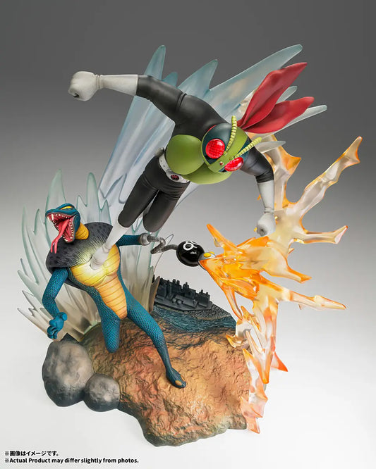 PRE ORDER – FIGUARTSZERO MASKED RIDER - MASKED RIDER VS COBRA MAN