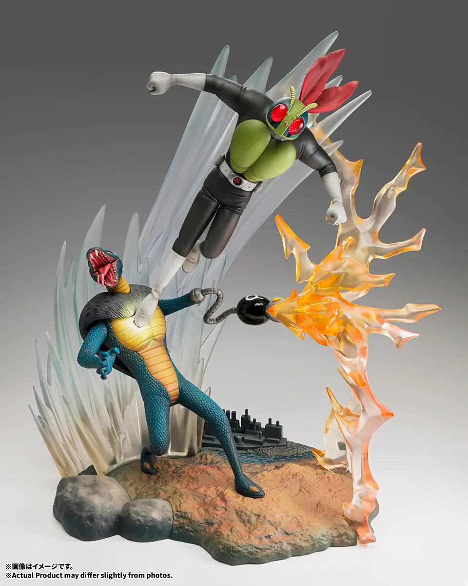 PRE ORDER – FIGUARTSZERO MASKED RIDER - MASKED RIDER VS COBRA MAN