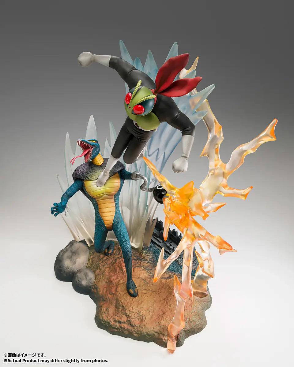 PRE ORDER – FIGUARTSZERO MASKED RIDER - MASKED RIDER VS COBRA MAN