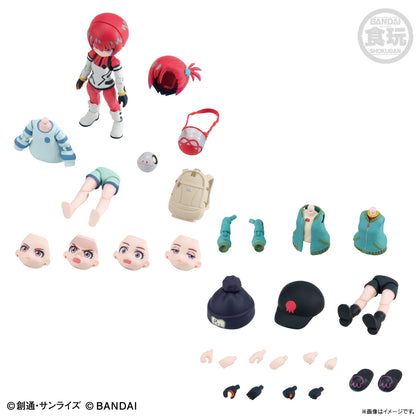 PRE ORDER – LINK TRAVELERS 「MOBILE SUIT GUNDAM GQUUUUUUX 」'S WORLD MACHU COORDINATE SET W/O GUM