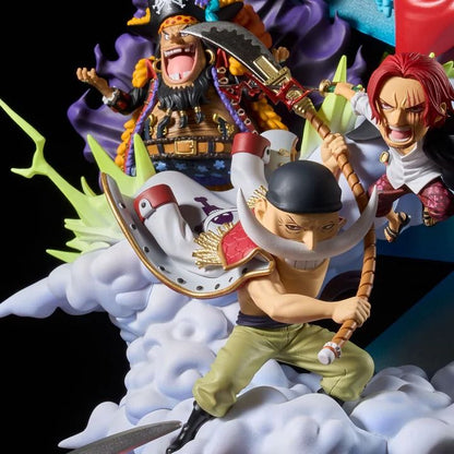 BACK ORDER – ONE PIECE WORLD COLLECTABLE FIGURE PREMUIM - OLD AND NEW FOUR EMPERORS