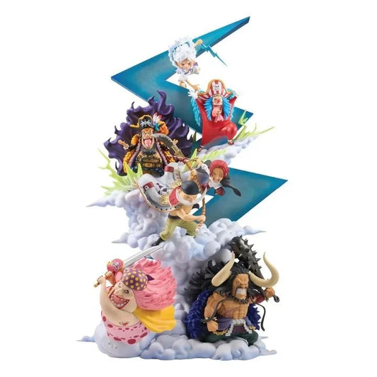 BACK ORDER – ONE PIECE WORLD COLLECTABLE FIGURE PREMUIM - OLD AND NEW FOUR EMPERORS