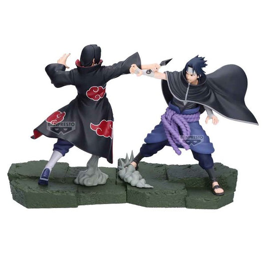 BACK ORDER – NARUTO SHIPPUDEN COMBINATION BATTLE - ITACHI UCHIHA + SASUKE UCHIHA (SET OF 2)