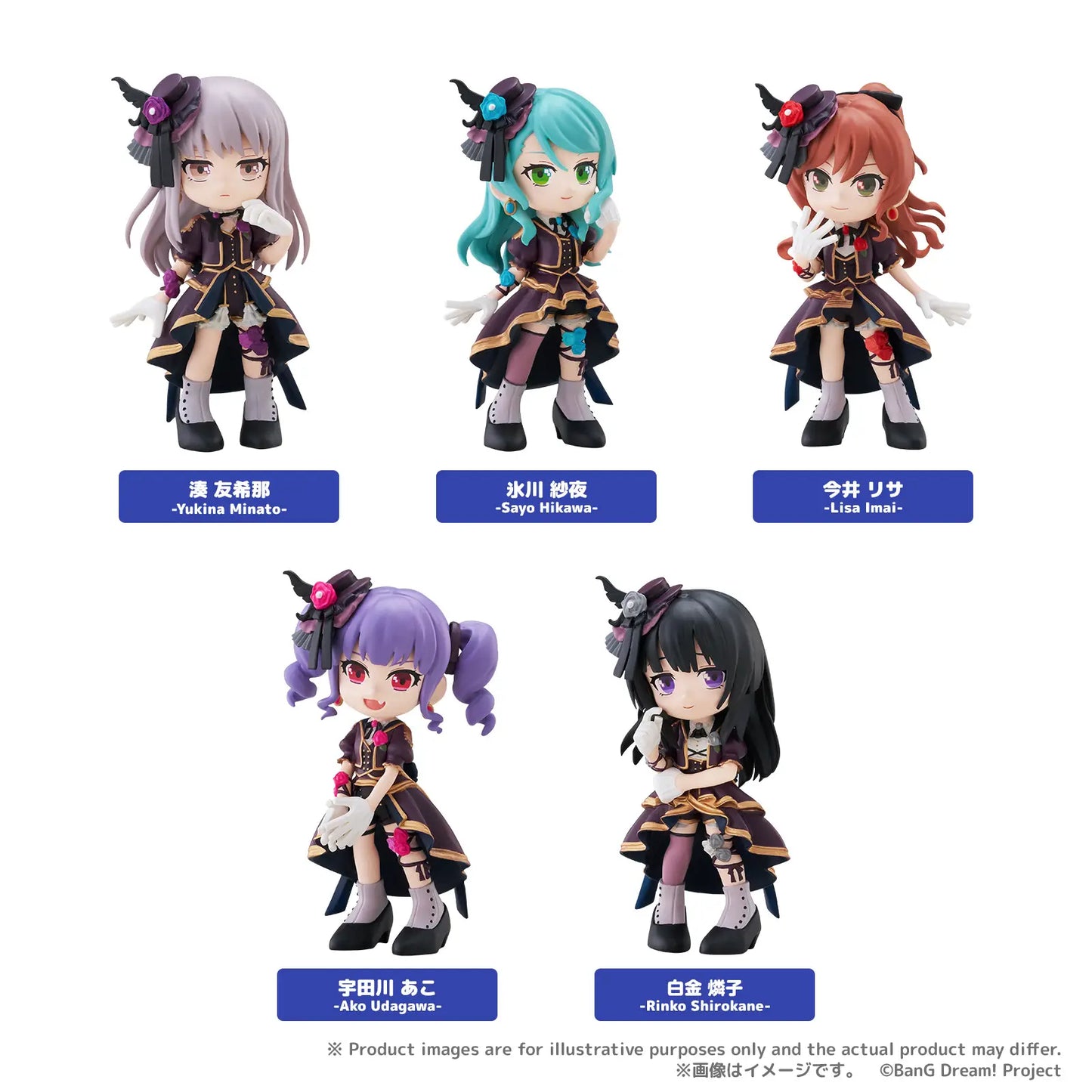 PRE ORDER – PALVERSE BANG DREAM! ROSELIA (SET OF 6 FIGURES)