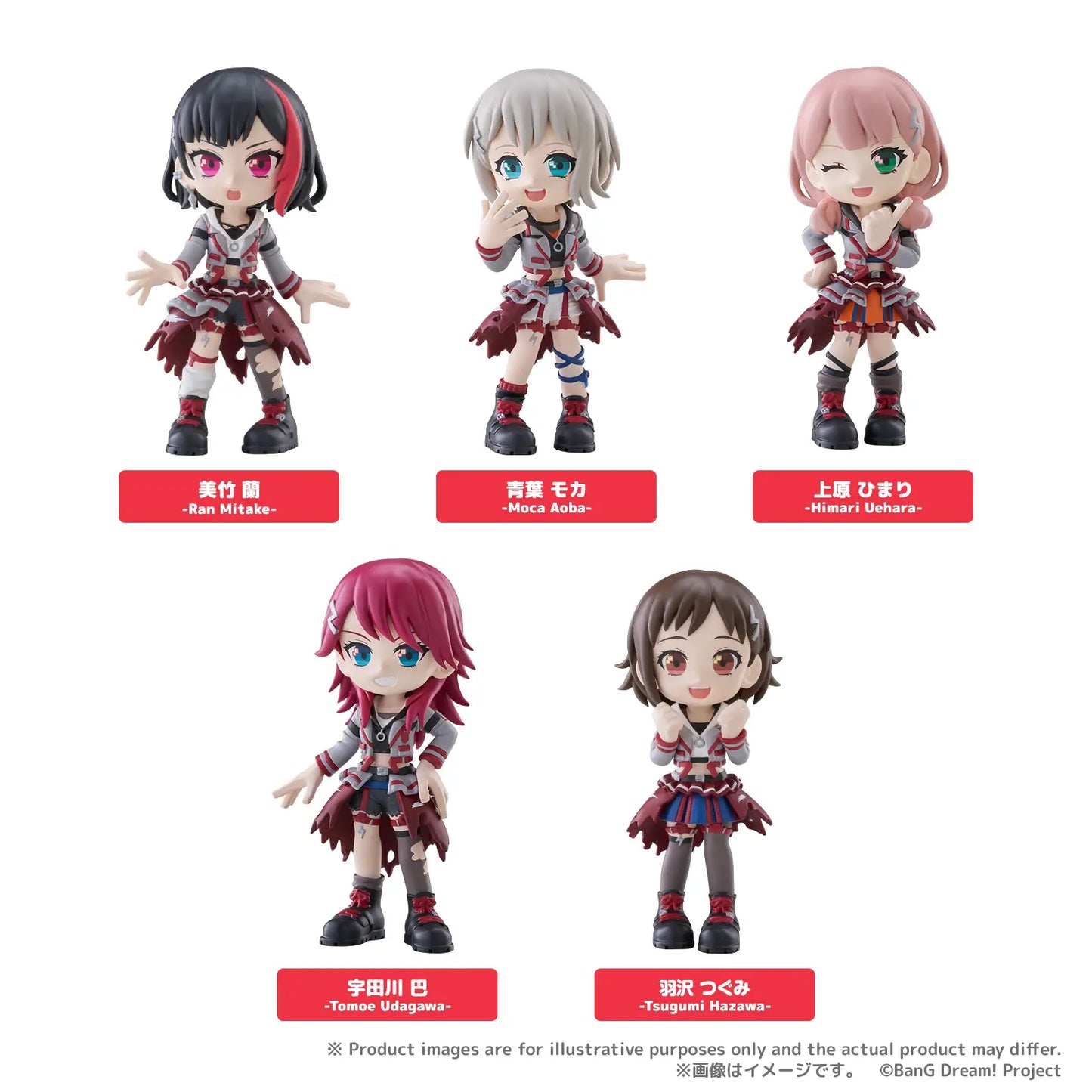 PRE ORDER – PALVERSE BANG DREAM! AFTERGLOW (SET OF 6 FIGURES)