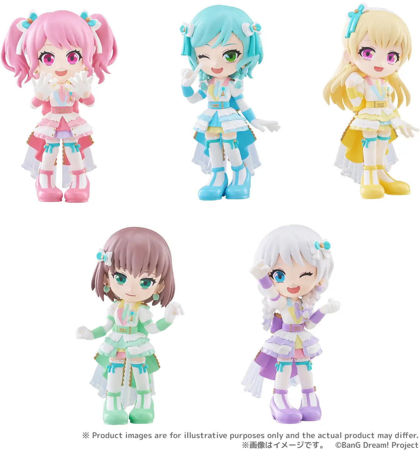 PRE ORDER – PALVERSE BANG DREAM! PASTEL＊PALETTES (SET OF 6 FIGURES)
