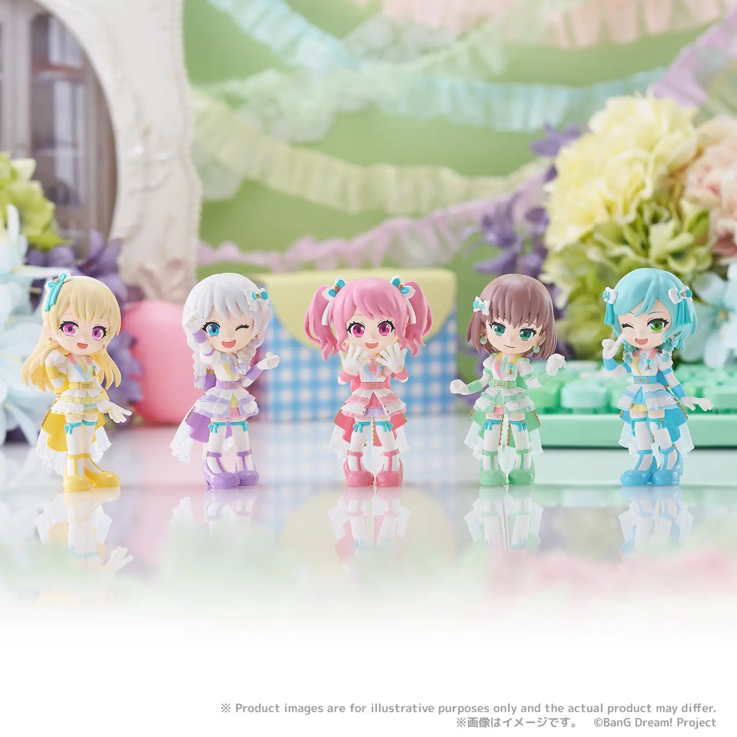 PRE ORDER – PALVERSE BANG DREAM! PASTEL＊PALETTES (SET OF 6 FIGURES)
