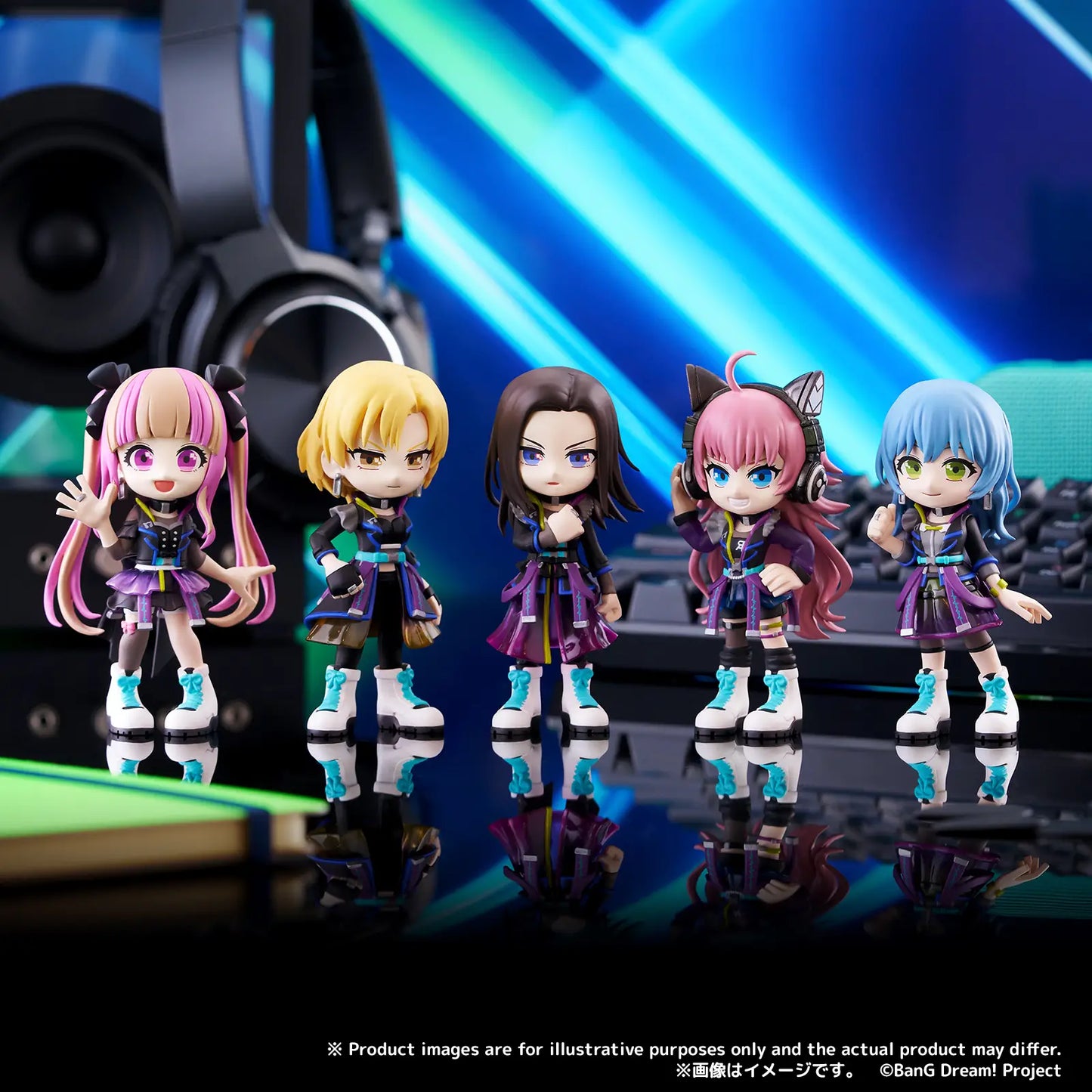 PRE ORDER – PALVERSE - BANG DREAM! RAISE A SUILEN (SET OF 6 FIGURES)