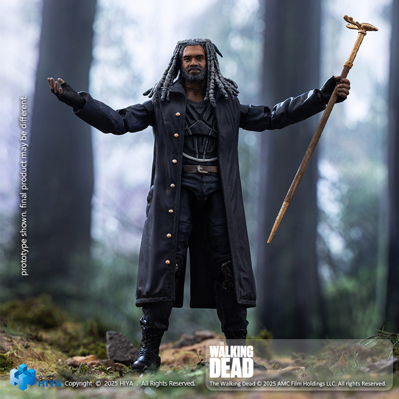 PRE ORDER – HIYA TOYS 1/18 THE WALKING DEAD EZEKIEL ACTION FIGURE EMW0317