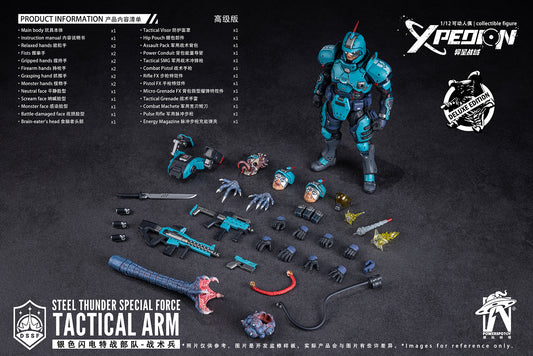 PRE ORDER – POWERSPOTOY 1/12 XPEDION STEEL THUNDER SPECIAL FORCE TACTICAL ARM DX EDITION 6979182809999