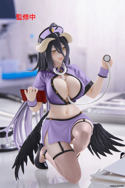 PRE ORDER – OVERLORD - DESKTOP CUTE FIGURE - ALBEDO - NURSE VER. RENEWAL