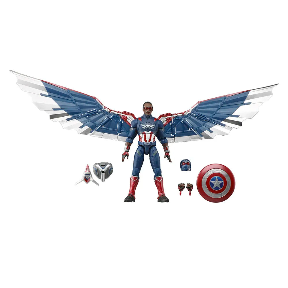 PRE ORDER – CAPTAIN AMERICA: BRAVE NEW WORLD : MARVEL LEGENDS DELUXE ACTION FIGURE: CAPTAIN AMERICA (4PCS/SET)