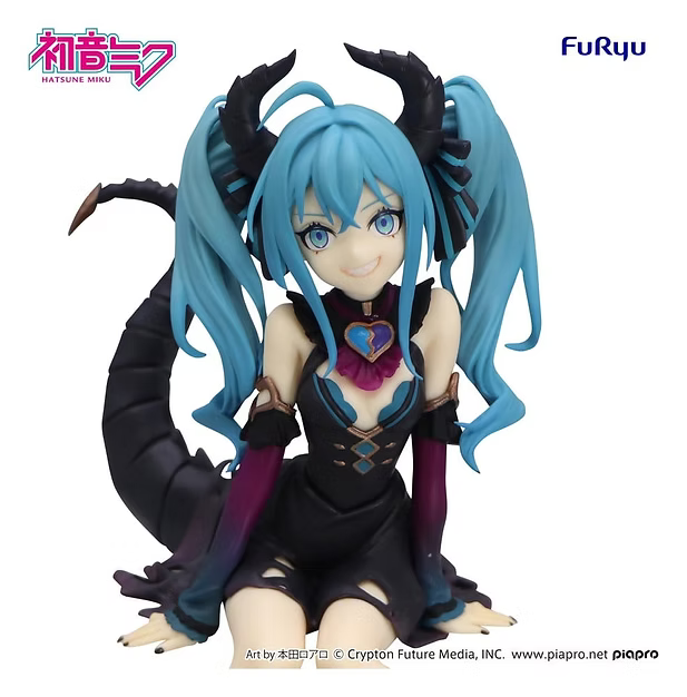 BACK ORDER – HATSUNE MIKU NOODLE STOPPER FIGURE - HATSUNE MIKU VILLAIN VER.
