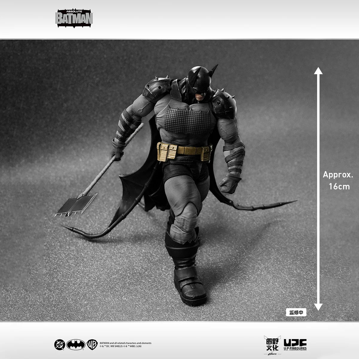 PRE ORDER – 1/12 BATMAN ABSOLUTE - BATMAN - ACTION FIGURE