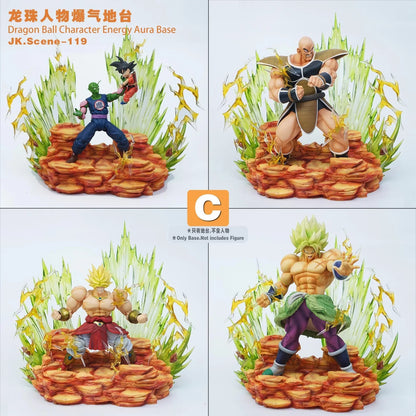 PRE ORDER – JK.SCENE-119 DRAGON BALL CHARACTER ENERGY AURA BASE C FOR BROLY