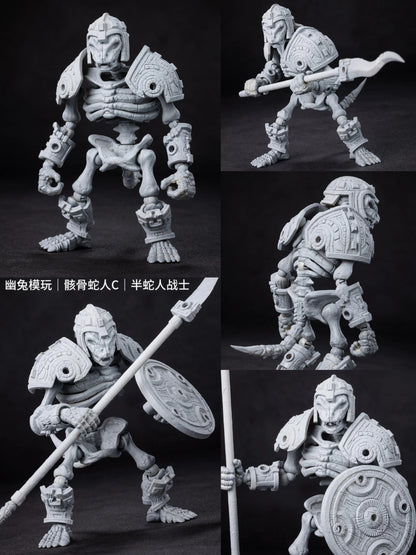 PRE ORDER – 1/12 SKELETAL SERPENT MAN A+B+C SET