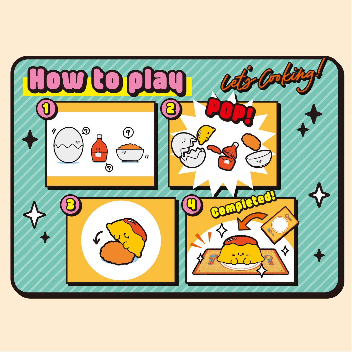 PRE ORDER – RECIPEEEZ MENU01 (BOX OF 4)