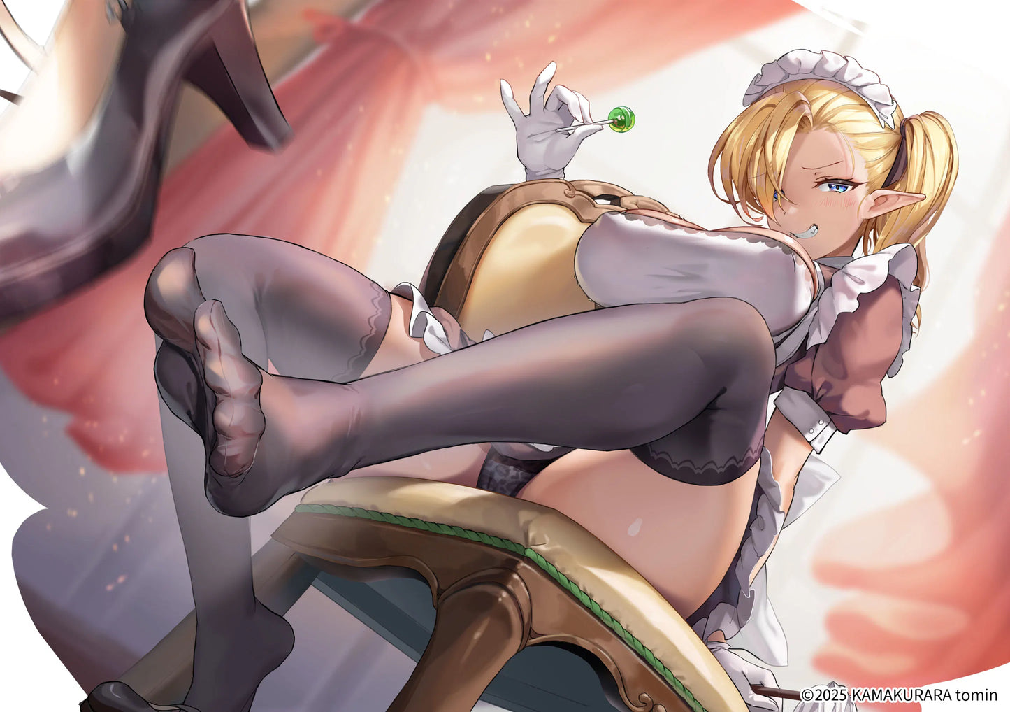 PRE ORDER – [18+] 1/6 SCALE PRE-PAINTED COMPLETED FIGURE - ELF MAID'S SEXUAL SERVICING - LOUCHE