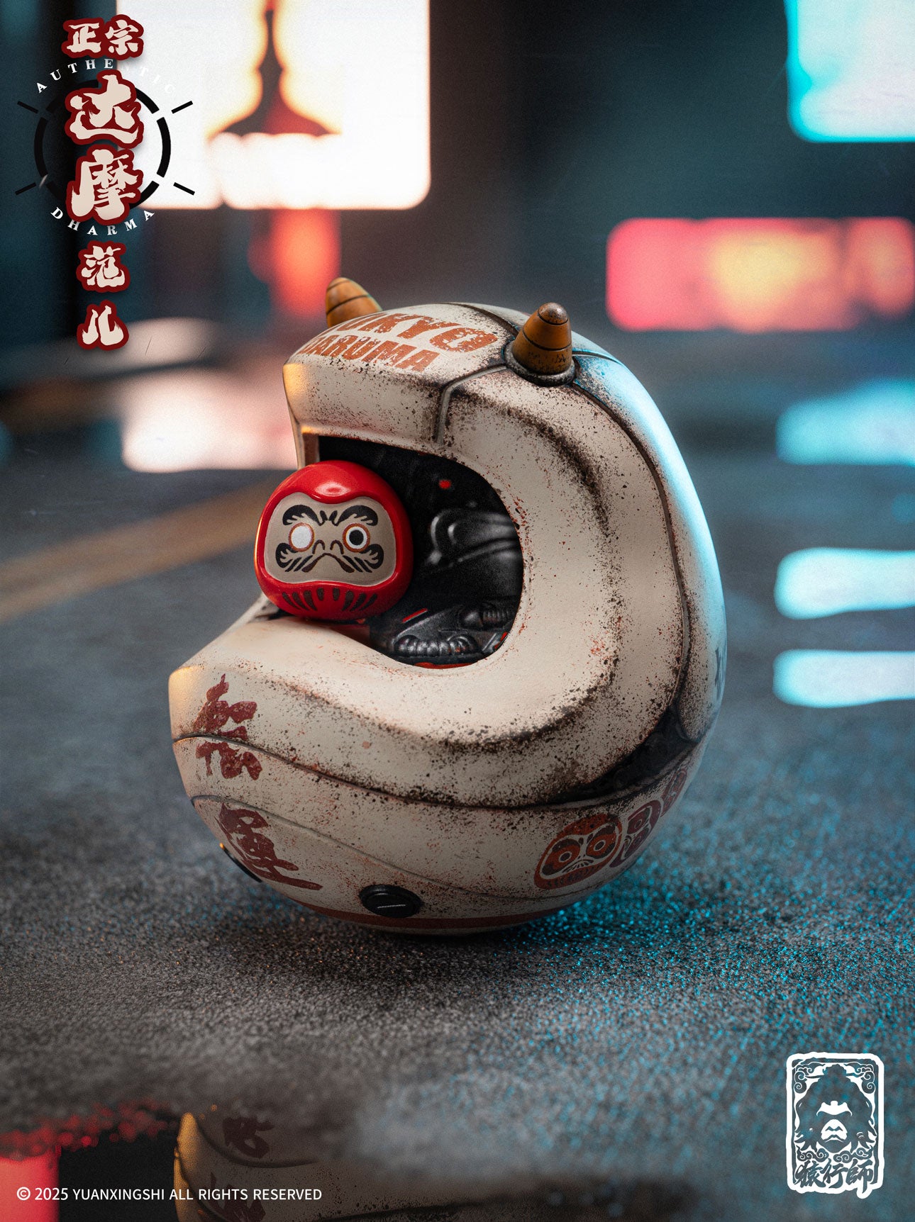 PRE ORDER – YUANXINGSHI STUDIO DM-004 FORTUNE-TURNING DARUMA