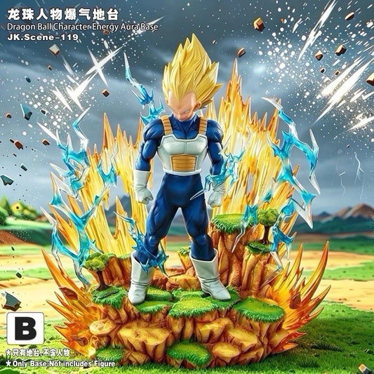 PRE ORDER – JK.SCENE-119 DRAGON BALL CHARACTER ENERGY AURA BASE B FOR VEGETA