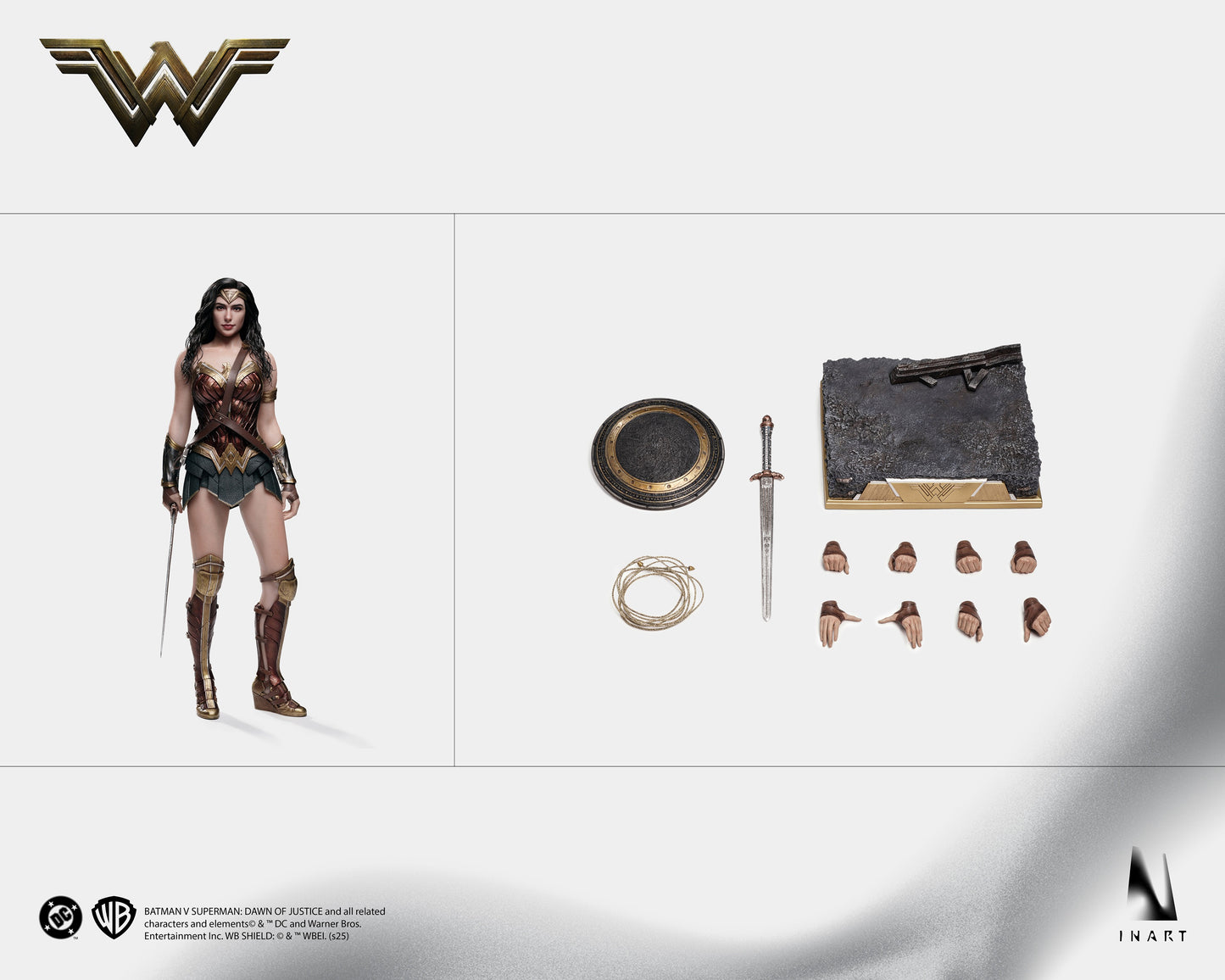 PRE ORDER – 1/6 BATMAN V SUPERMAN: DAWN OF JUSTICE WONDER WOMAN COLLECTIBLE FIGURE AG A023