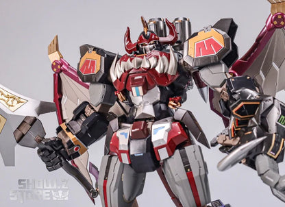 PRE ORDER – EXPLODING MODEL ZL-01 MYTHICAL BEAST COMBINED BLACK VERSION POWER RANGER MEGAZORD