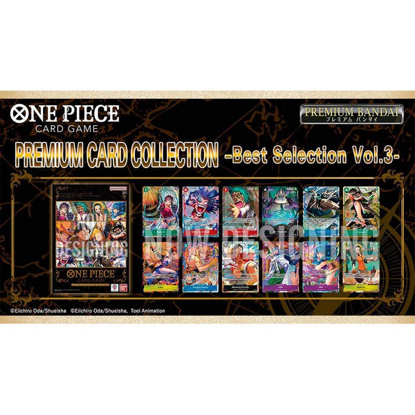 PRE ORDER – ONE PIECE CARD GAME PREMIUM CARD SET - BEST SELECTION VOL.3 - ONE PIECE CARD GAME PREMIUM CARD SET SELECTED CARDS THIRD EDITION [ CHAMPIONS TOURNAMENT 2024 LIMITED ]