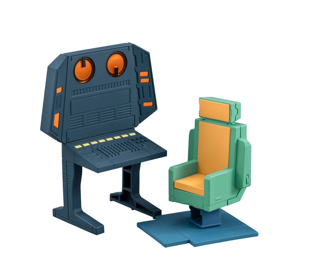 BACK ORDER – G.M.G. COLLECTION EX MOBILE SUIT GUNDAM - WHITE BASE BRIDGE RADIO OPERATOR DESK SET (WITH GIFT)