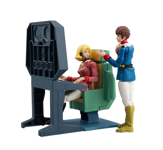 BACK ORDER – G.M.G. COLLECTION EX MOBILE SUIT GUNDAM - WHITE BASE BRIDGE RADIO OPERATOR DESK SET (WITH GIFT)