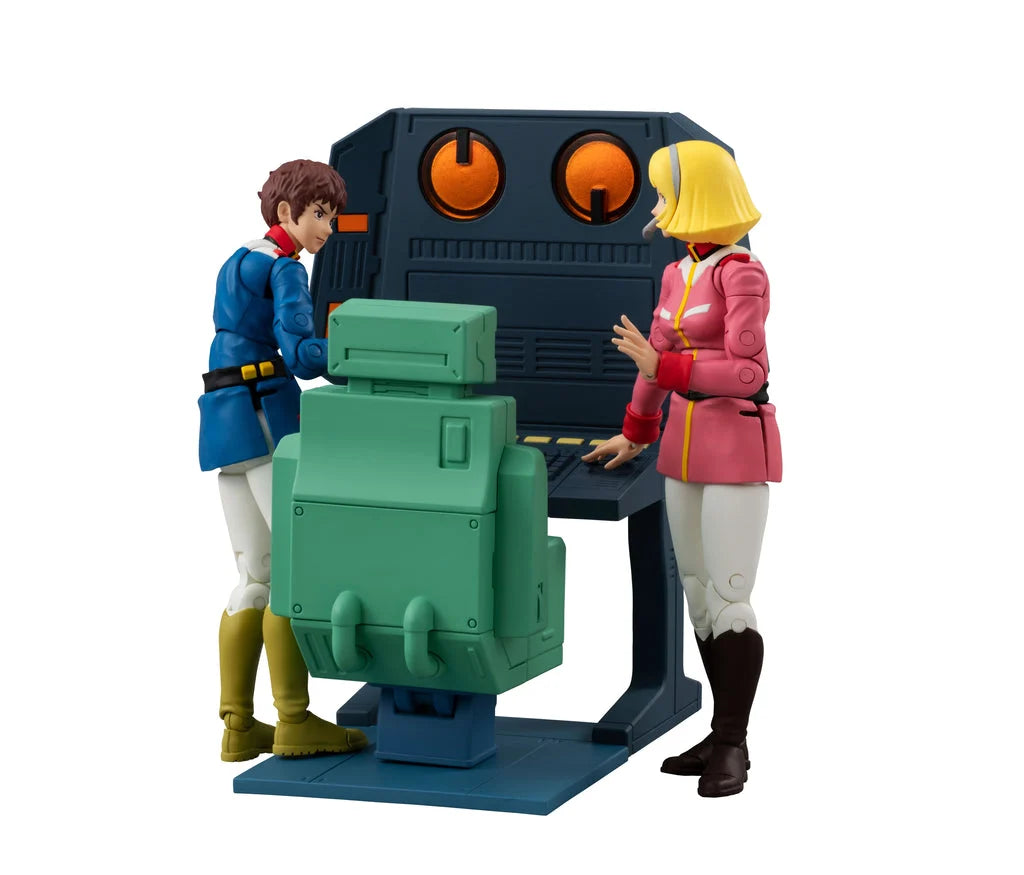 BACK ORDER – G.M.G. COLLECTION EX MOBILE SUIT GUNDAM - WHITE BASE BRIDGE RADIO OPERATOR DESK SET (WITH GIFT)