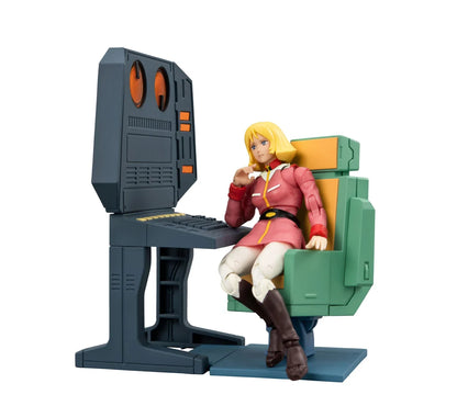BACK ORDER – G.M.G. COLLECTION EX MOBILE SUIT GUNDAM - WHITE BASE BRIDGE RADIO OPERATOR DESK SET (WITH GIFT)