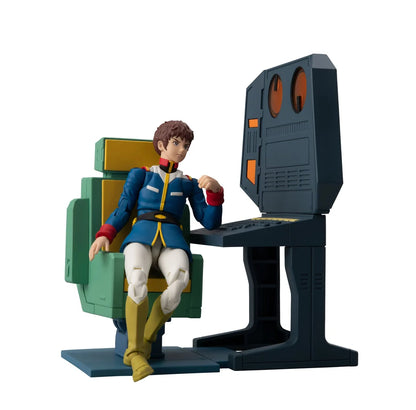 BACK ORDER – G.M.G. COLLECTION EX MOBILE SUIT GUNDAM - WHITE BASE BRIDGE RADIO OPERATOR DESK SET (WITH GIFT)