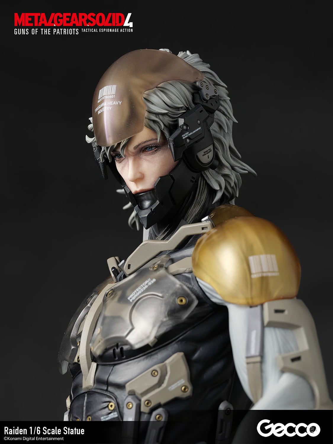 BACK ORDER – 1/6 METAL GEAR SOLID 4 GUNS OF THE PATRIOTS, RAIDEN SCALE STATUE