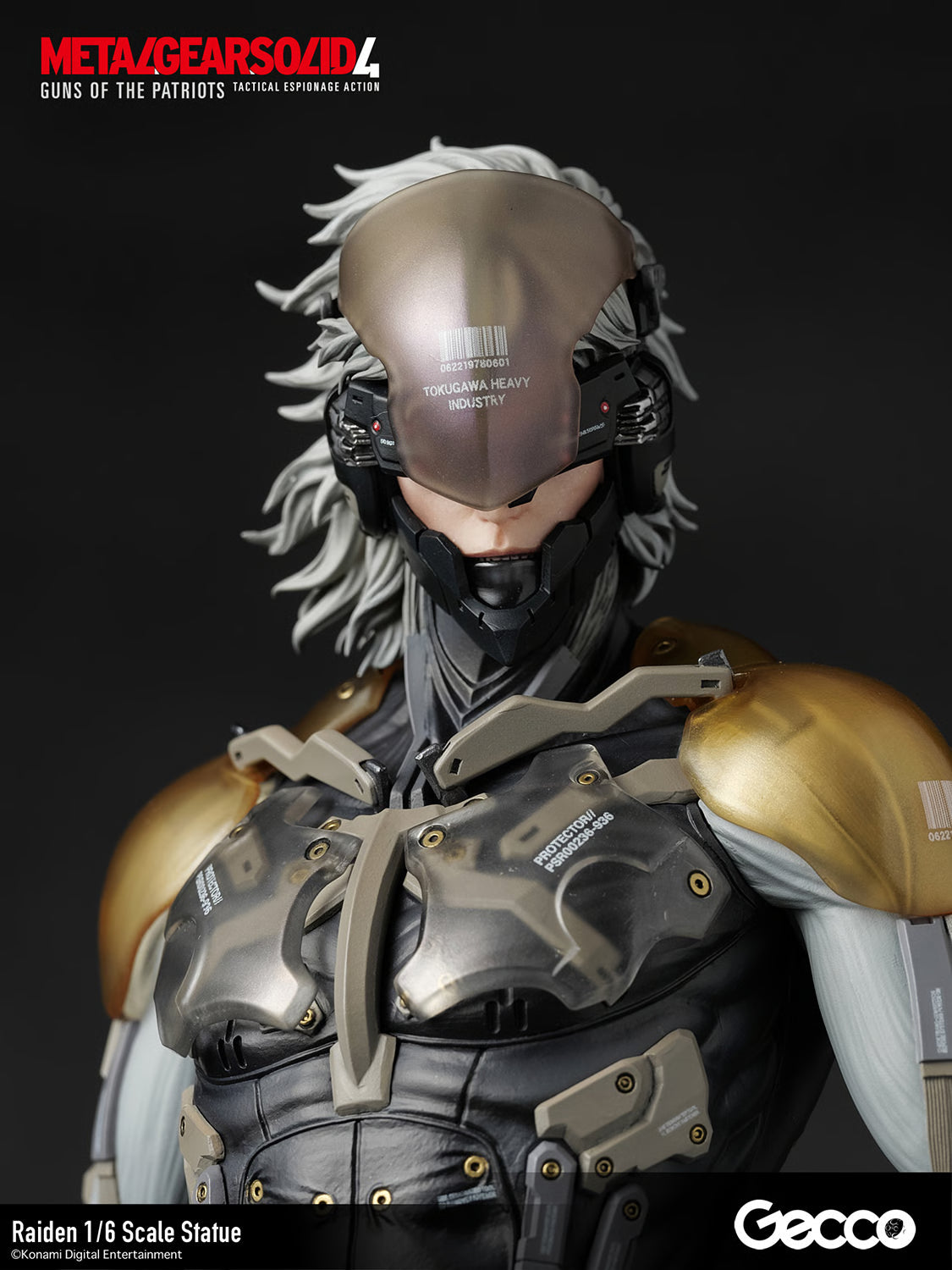 BACK ORDER – 1/6 METAL GEAR SOLID 4 GUNS OF THE PATRIOTS, RAIDEN SCALE STATUE