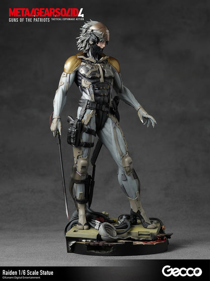 BACK ORDER – 1/6 METAL GEAR SOLID 4 GUNS OF THE PATRIOTS, RAIDEN SCALE STATUE