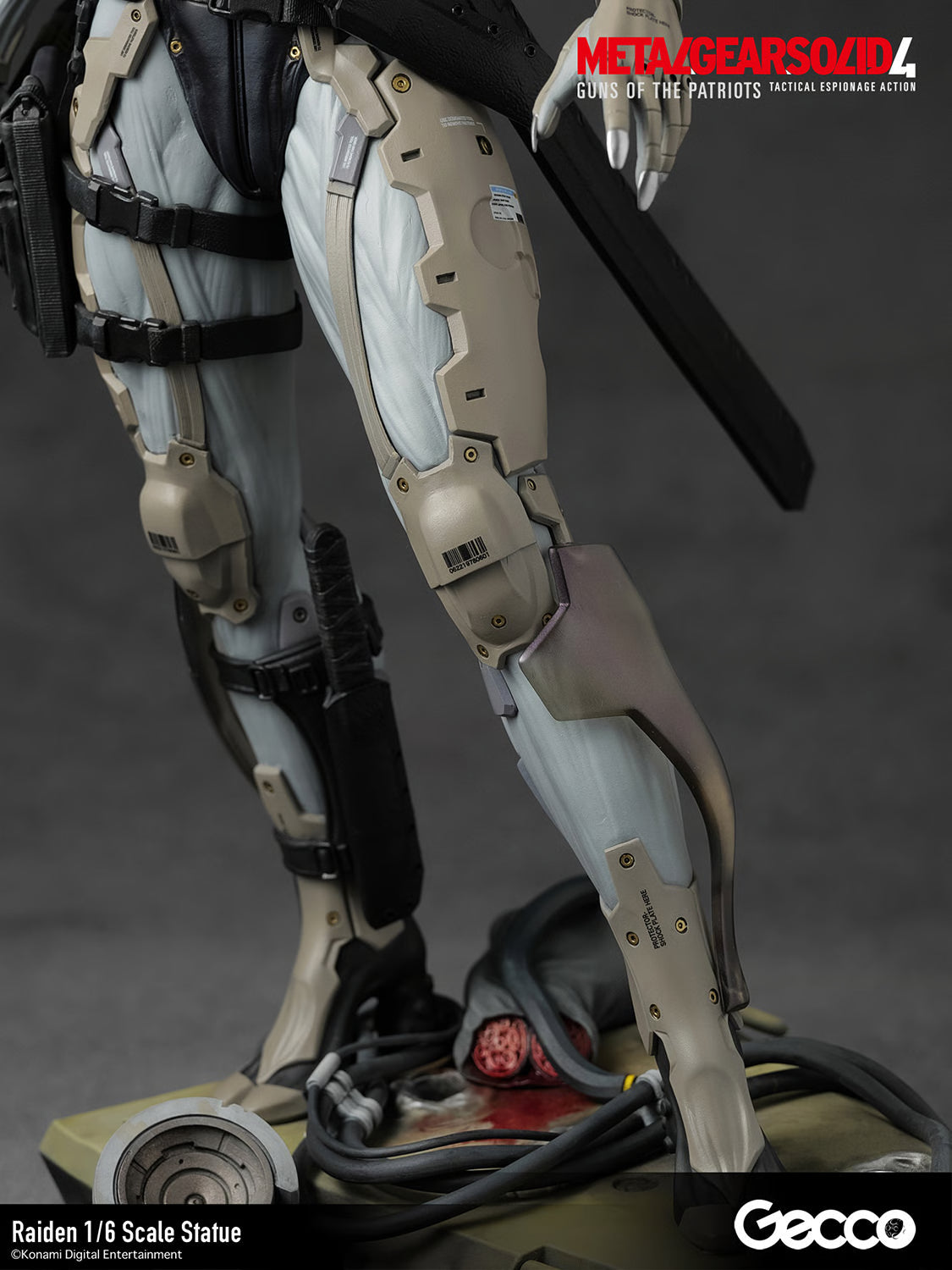 BACK ORDER – 1/6 METAL GEAR SOLID 4 GUNS OF THE PATRIOTS, RAIDEN SCALE STATUE